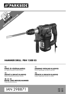 Bedienungsanleitung Parkside PBH 1500 E5 Bohrhammer