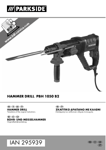 Bedienungsanleitung Parkside IAN 295939 Bohrhammer