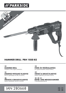 Handleiding Parkside PBH 1050 B2 Boorhamer