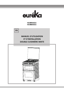 Mode d’emploi Eureka HCMR66D/2 Cuisinière