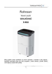 Manuál Rohnson R-9616 Vysoušeč