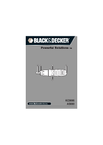 Bruksanvisning Black and Decker KC9006 Skruvdragare