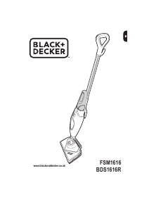 Manual Black and Decker FSM1616 Máquina de limpar a vapor