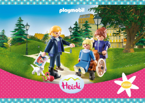 Kullanım kılavuzu Playmobil set 70258 Heidi Clara