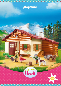 Mode d’emploi Playmobil set 70253 Heidi Heidi avec grand-père et chalet