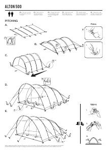 Manual Vango Alton 500 Tent