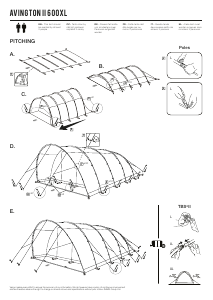 Manual Vango Avington II 600XL Tent