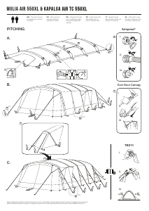 Manual Vango Kapalua Air TC 550XL Tent