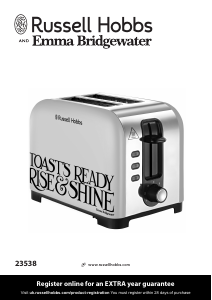 Manual Russell Hobbs 23538 Toaster