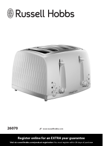 Manual Russell Hobbs 26070 Toaster