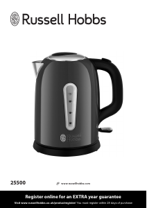 Bruksanvisning Russell Hobbs 25500 Vattenkokare