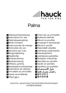 Manual Hauck Palma Carucior