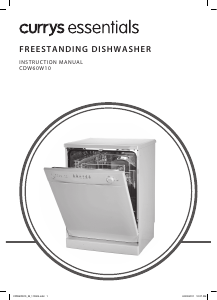 Bruksanvisning Currys Essentials CDW60W10 Diskmaskin