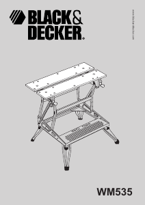 Посібник Black and Decker WM535 Верстак