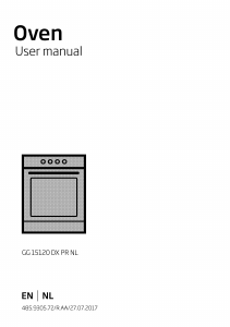 Manual BEKO GG 15120 DX PR NL Range