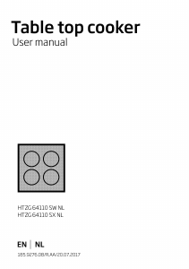 Manual BEKO HTZG 64110 SW NL Hob