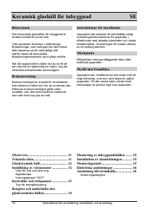 Bruksanvisning Gorenje EC630ASC Häll