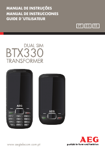 Mode d’emploi AEG BTX330 Téléphone portable
