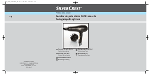 Manual SilverCrest IAN 64640 Secador de cabelo