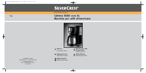 Manual SilverCrest IAN 54348 Máquina de café