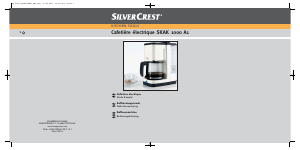 Bedienungsanleitung SilverCrest IAN 63918 Kaffeemaschine