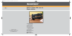 Manual SilverCrest SKG 2000 A1 Grelhador de contacto
