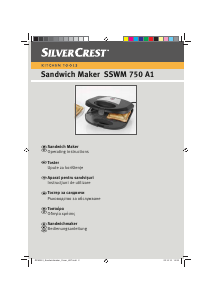 Manual SilverCrest SSWM 750 A1 Grătar electric