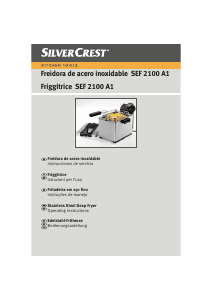 Manual SilverCrest IAN 62049 Fritadeira