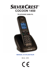 Mode d’emploi SilverCrest IAN 61162 Téléphone sans fil