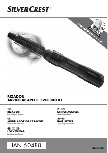 Manual SilverCrest SWC 300 B1 Hair Styler