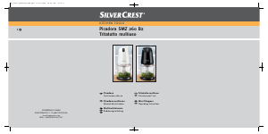 Manuale SilverCrest SMZ 260 B2 Tritatutto