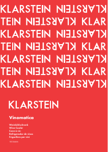 Bruksanvisning Klarstein 10034466 Vinomatica Vinkyl