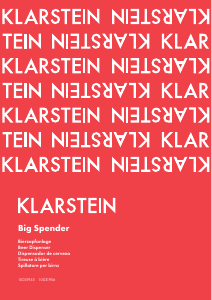 Manual Klarstein 10031955 Big Spender Tap System