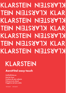 Manual de uso Klarstein 10034451 AeroVital Easy Touch Freidora