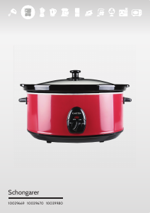 Bedienungsanleitung Klarstein 10029670 Slow cooker