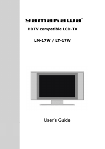 Bruksanvisning Yamakawa LM-17W LCD TV