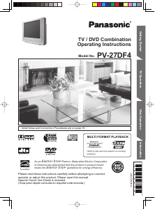Bruksanvisning Panasonic PV-27DF4 TV