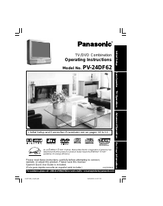 Bruksanvisning Panasonic PV-24DF62 TV