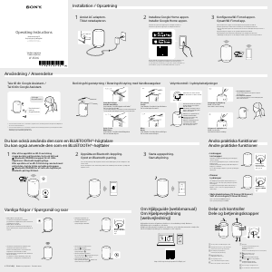 Bruksanvisning Sony LF-S50G Högtalare