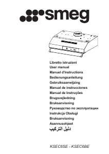 Manual de uso Smeg KSEC6BE Campana extractora