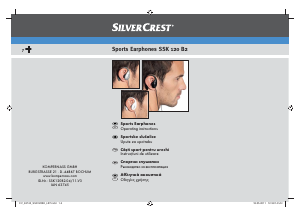 Handleiding SilverCrest SSK 120 B2 Koptelefoon