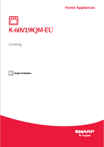 Mode d’emploi Sharp K-60V19IQM-EU Four