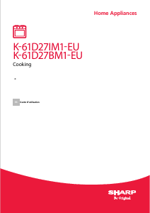 Mode d’emploi Sharp K-61D27BM1-EU Four