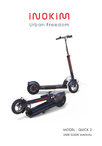 Bruksanvisning Inokim Quick 2 Elsparkcykel