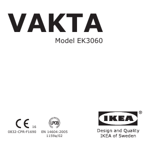 Manual IKEA VAKTA Smoke Detector