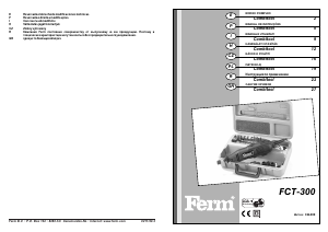Manual FERM CTM1001 Ferramenta multifunções