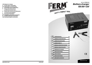 Käyttöohje FERM BCM1016 Käynnistysakku