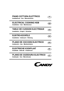 Manuale Candy PDE32X Piano cottura