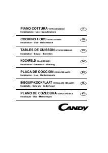 Manuale Candy PDV31X Piano cottura