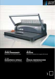 Mode d’emploi United Office 66068 Relieuse